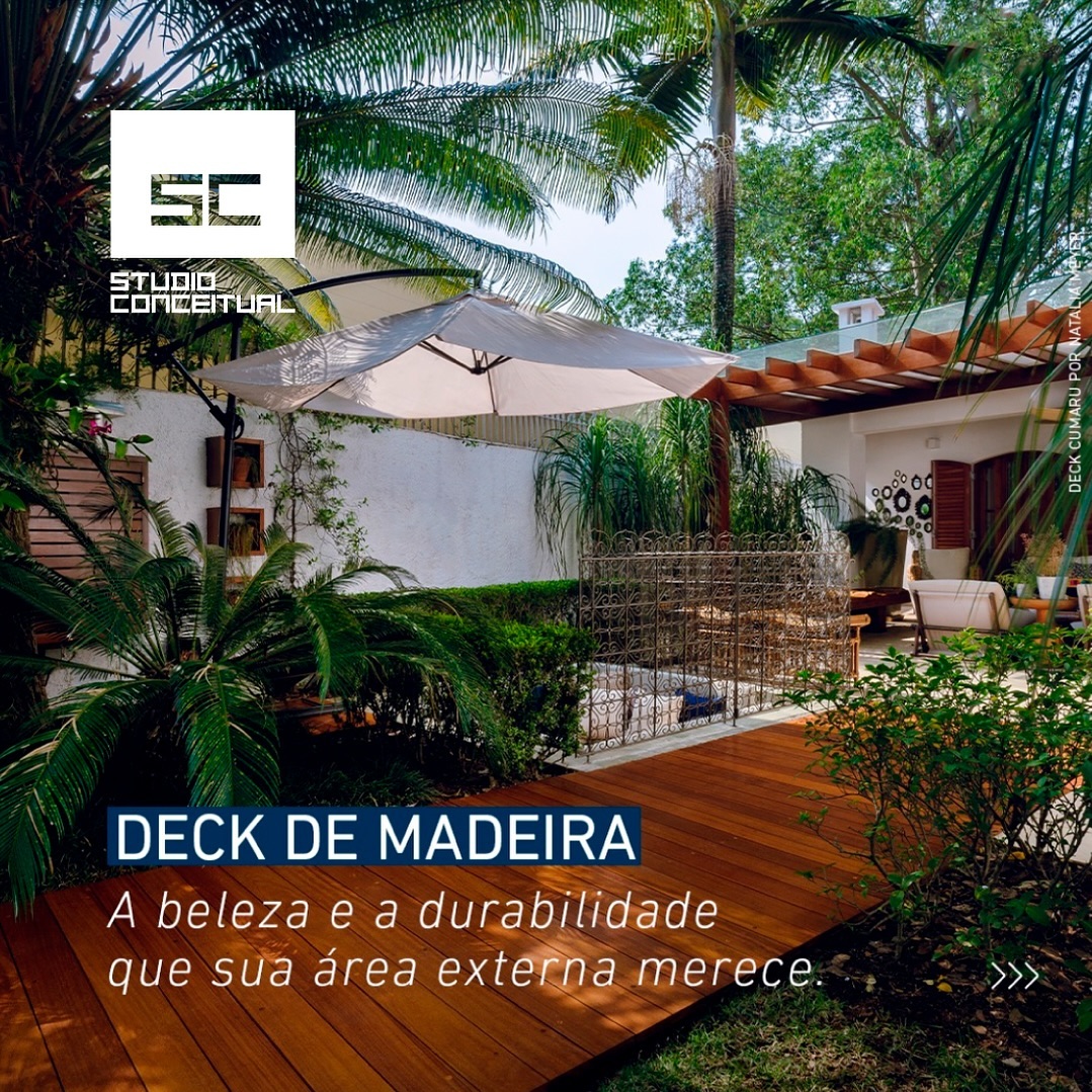Deck de Madeira - Studio Conceitual
